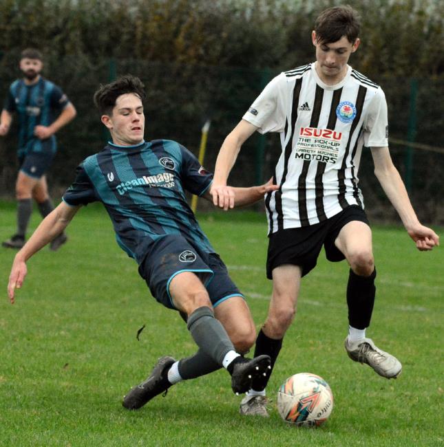 West Wales Cup action from the Athletic Ground where Neyland won 3-1 against St Ishmaels. Picture Gordon Thomas